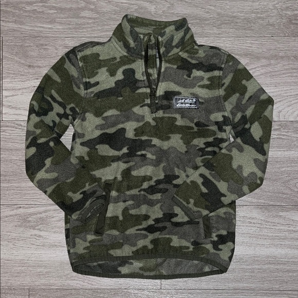 Eddie Bauer Other - Eddie Bauer Kids Camo Fleece Pullover
